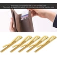 thumbnail image 3 of ZOUSSIQI 5Pcs Premium Money Cash Clip, AntiRust Electroplated Steel, 75mm Spring Wallet Clip for Leather Wallets, Spring Cash Clip for Banknotes, Bronze (#11) CA919-8230, 3 of 8