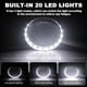 thumbnail image 4 of Lupa de Mano Grande de 4,33 Pulgadas con Luz, 20 LED de Luz Diurna, Carga 30X-60X, con Luz., 4 of 5