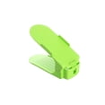 thumbnail image 2 of 10 Uds., Estante de almacenamiento de zapatos de doble capa ajustable, soporte de plástico para ahorro de espacio, organizador de zapatos para sala de estar, soporte Inevent JJ15314-04, 2 of 2