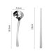 thumbnail image 2 of 1 Juego de palillos y cucharas de acero inoxidable, vajilla familiar, cubiertos para el hogar HOMEMAXS 13730810-MX, 2 of 6