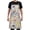 Colorful Watercolor Floral, variant on Kitchen Apron with 2 Pockets Adjustable waterproof Cooking Aprons for Women Men Chef Adorable Foxes with Flowers Leaves