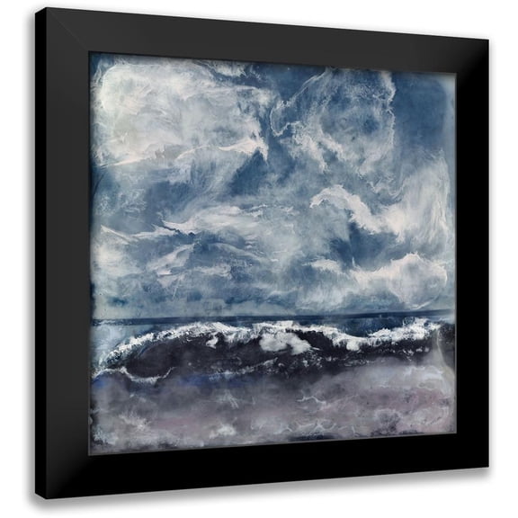Shanti, Shima 12x12 Black Modern Framed Museum Art Print Titled - I See You