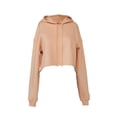 thumbnail image 1 of Bella + Canvas Womens Fleece Crop Hoodie, 1 of 4