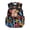 Capybara Barbecue Print, variant on HELLHERO Math Science Doodle Pattern Boys Backpack for School with Padded Water Repellent School Bag, Breathable 17 Inch Elementary Backpack for Daily Use Primary School