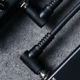thumbnail image 3 of unbranded Cable Negro Con Conectores 1 Cuarto Pulgada Derecho A Angulado Para Conexión De Dispositivos, 3 of 8
