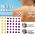 NEW-Waterproof UV Detection Stickers 60 Count for Work and Play γ щ~ рλ