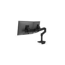 Ergotron LX Dual Direct Desk Mount for Dual LCD Monitors Black 45627224