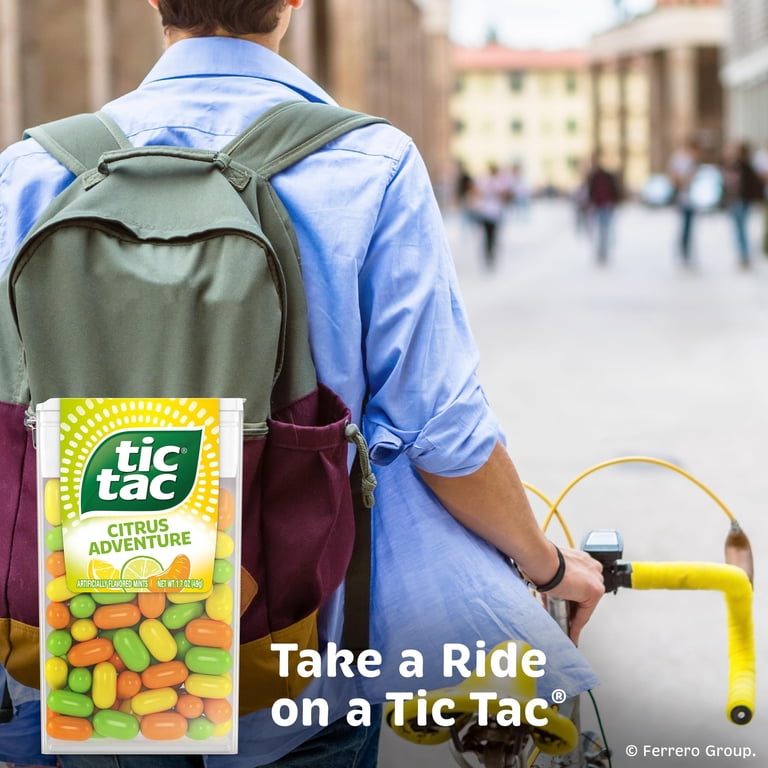 Tic Tac, Mints, Citrus Adventure 12 Pack, 1.7 oz Each - Walmart.com