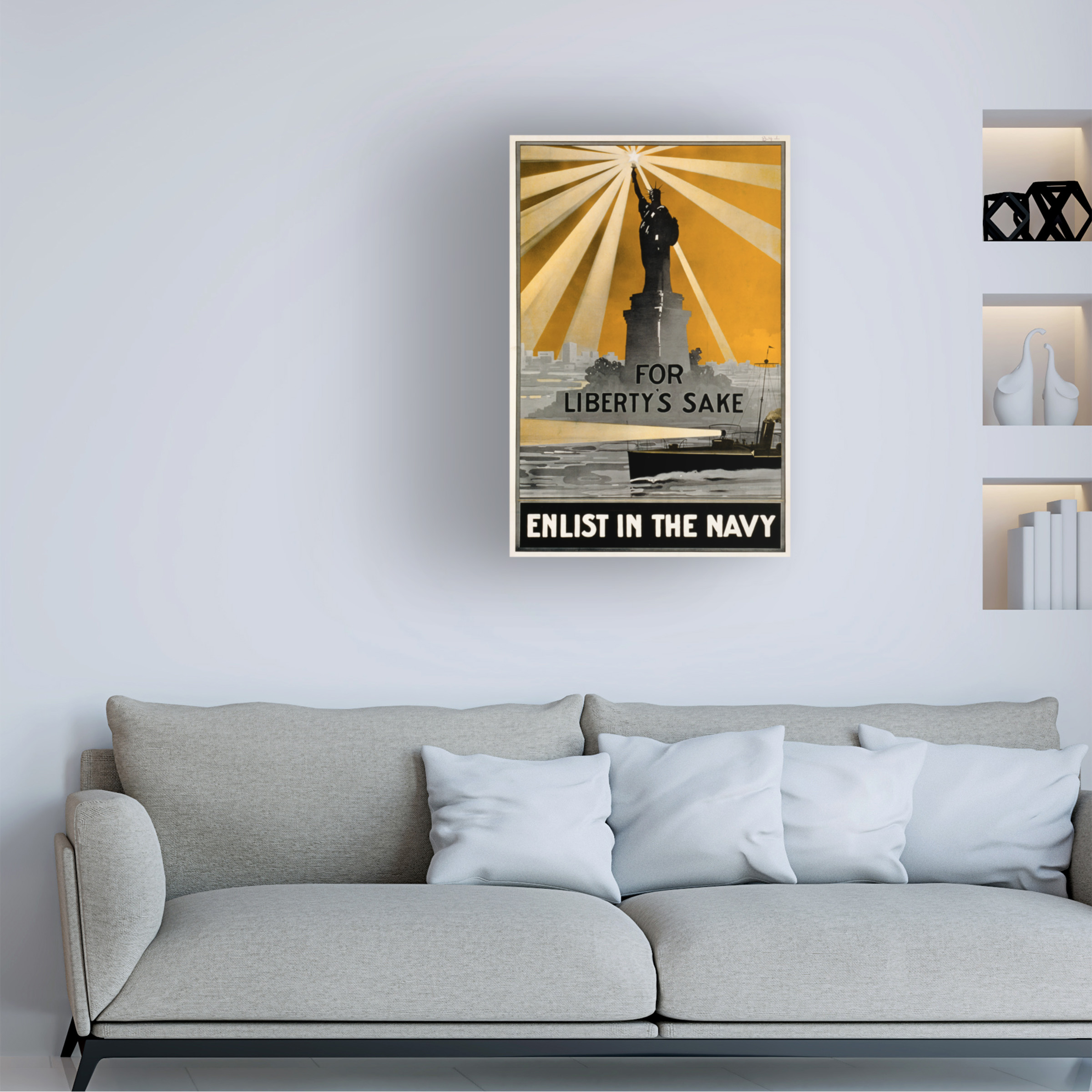 Print Collection 'For Libertys Sake' Canvas Art