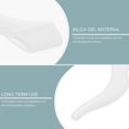 thumbnail image 3 of 20 Pairs Silicone Glasses Sunglasses Sets Glasses Non-slip Cover Glasses Leg Sets for Eyeglass Sunglasses (White), 3 of 4