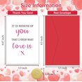 thumbnail image 2 of Tarjeta de San Valentín Qiyepbro Romantic para novio/esposo, 2 of 8