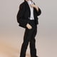 thumbnail image 5 of Figura de acción a escala 1/12, ropa, accesorios de vestuario para muñecas, traje de hombre, negocios Blanco, 5 of 8