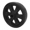 thumbnail image 1 of Universal Trailer Jack Wheel Durable 8in Rotating Support for Lawnmowers Utility Carts, 1 of 7