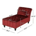 thumbnail image 4 of Miekor Furniture TUFTED CHAISE LOUNGE BS1610, 4 of 6