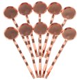 thumbnail image 2 of MOVTOTOP Plateau à Pinces à Cheveux en Cuivre Or Rose pour Décoration avec Réglages Ronds 20 Pcs, 2 of 7