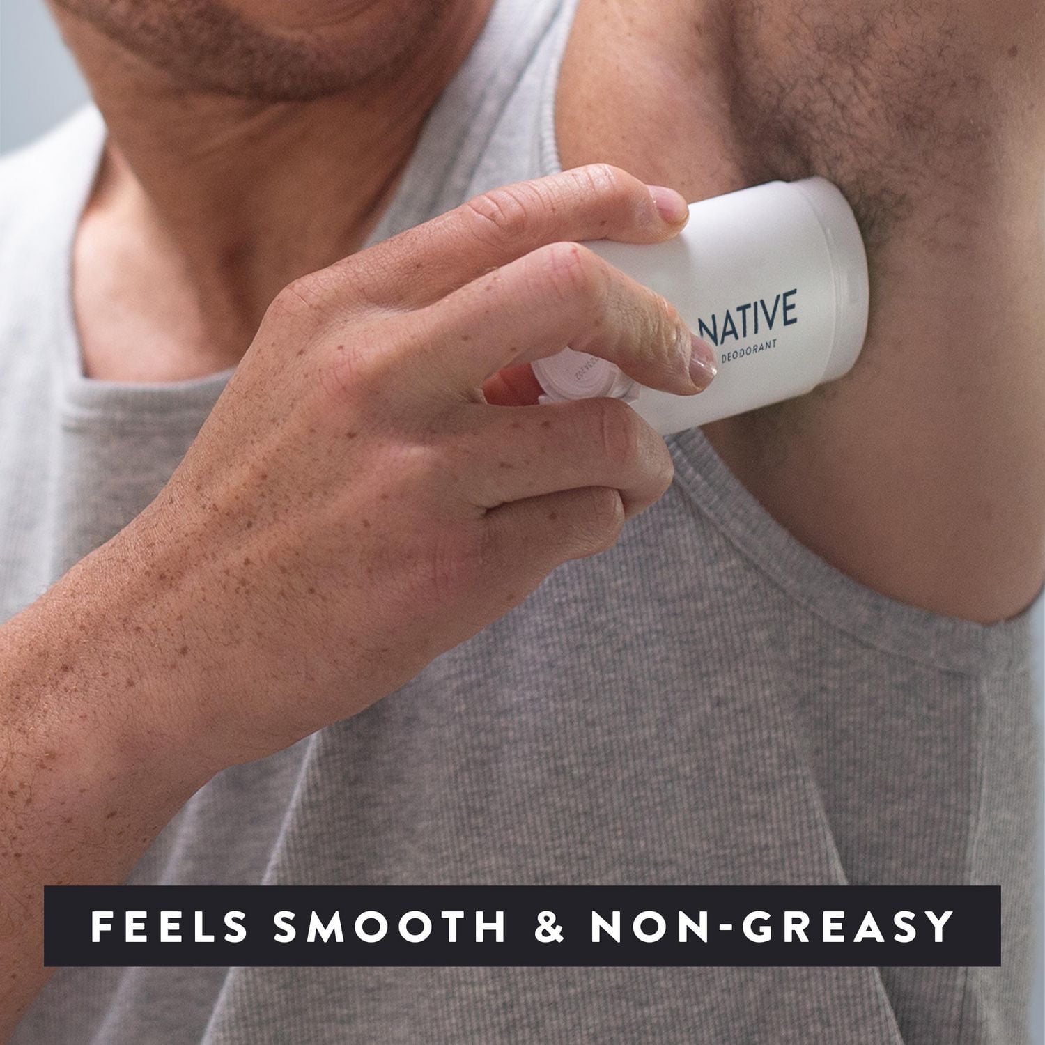 Native – Desodorisant sans aluminium, charbon 75g