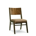 thumbnail image 5 of Legacy Kateri Contemporary Armless Side Chair (set of 2) in Hazelnut Brown Wood, 5 of 5
