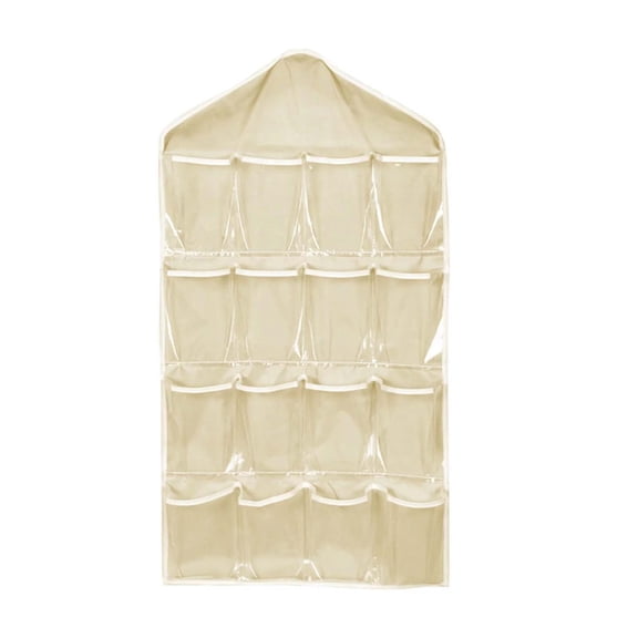 Shoe Organizer Over The Door Shoe Rack Clear Over Door Hanging Bag Shoe Organizer Pockets With 16 Pockets Hanging Closet Door Sweatshirt Organizer Large Blanket Storage Tidy & Co Clothes Organizer