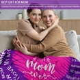 thumbnail image 3 of Gifts for Mom, Mom Gifts, Birthday Gifts for Mom, Valentines Day Gifts for Mom, Mom Birthday Gifts, Gift for Mom, Gifts for Mom from Daughter I Son, Blanket 50" × 60", 3 of 6
