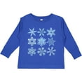 thumbnail image 3 of Inktastic Winter Snowflakes Boys or Girls Long Sleeve Toddler T-Shirt, 3 of 5