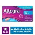 thumbnail image 1 of Antihistamínico Allegra 180 para Alergias Severas y Urticaria 10 tabletas x 180 mg. Controla las Alergias Agraviadas., 1 of 4