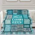 thumbnail image 2 of Best Friend Blanket, Best Friend Birthday Gifts for Women, Gifts for Best Friend Women, Bestie Gifts for Women, Friendship Gifts for Women, BFF, Besties, for Friend Throw 60" X 50", 2 of 5