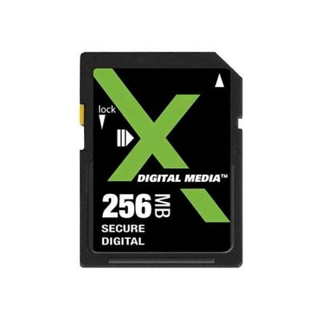 X Digital Media - Flash memory card - 256 MB - SD