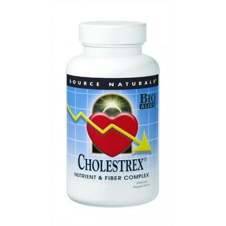 Source Naturals Cholestrex Nutrient and Fiber Complex, Supports Healthy Cholesterol Levels, 180