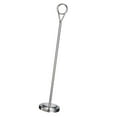 thumbnail image 2 of Yingyy Support de Numéro de Table en Acier Inoxydable Support de Photo pour Hôtel Argenté 35cm, 2 of 9