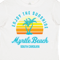 thumbnail image 4 of Inktastic Summer Enjoy the Sunshine Myrtle Beach South Carolina Blue Boys or Girls Toddler T-Shirt, 4 of 5