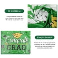 thumbnail image 4 of BRIGHTFUFU Decorative Tablecloth Green Plastic Reusable Graduation Season for Families 1Set, 4 of 7