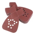 thumbnail image 1 of Unique Bargains 24 Packs 800 Grits 12 Holes Hook & Loop Sandpapers Triangular Sanding Pads Sheets with Extra Tips, 1 of 6