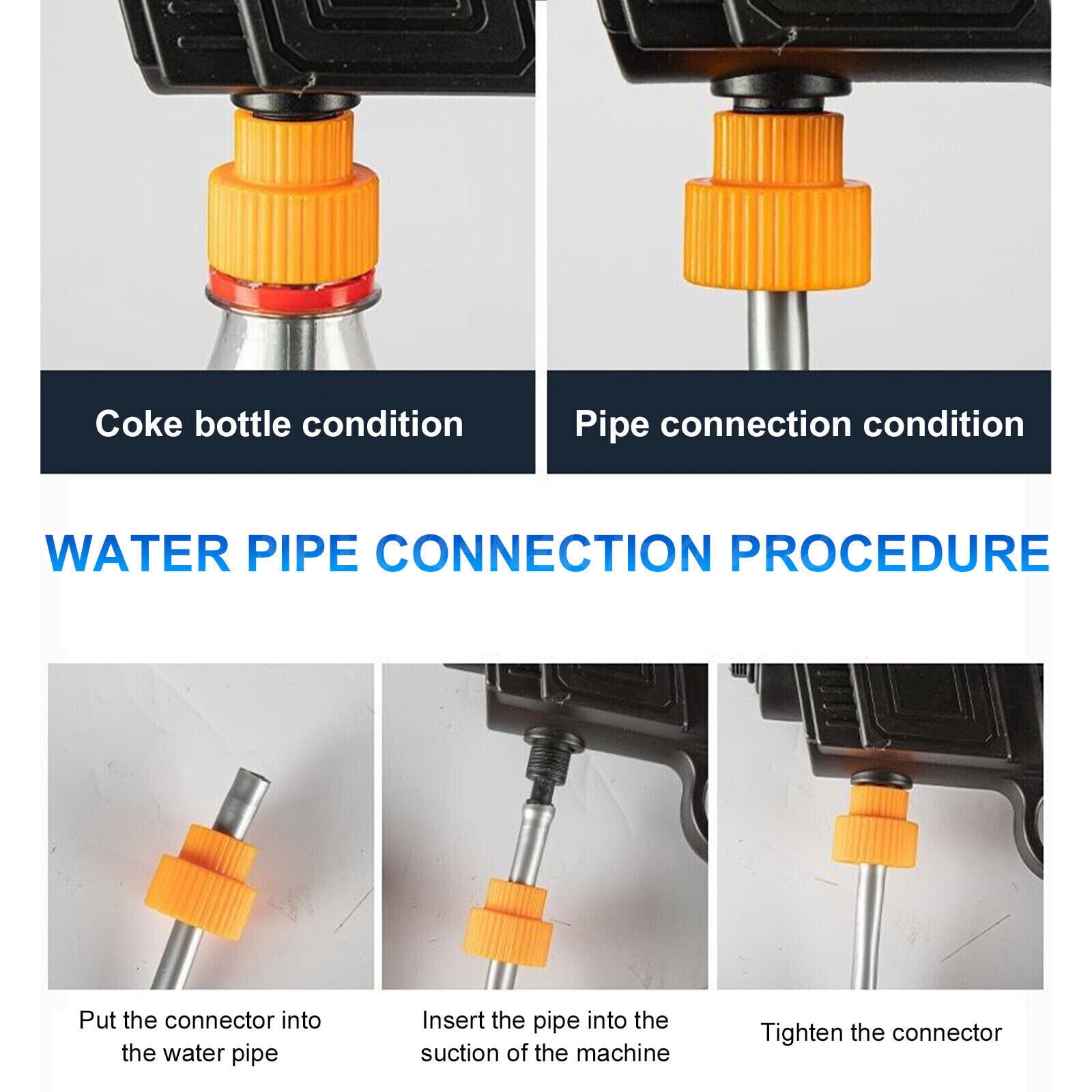 Belita Amy Portable Cordless Electric High Pressure Water Spray Gun Car Washer Cleaner Tool
