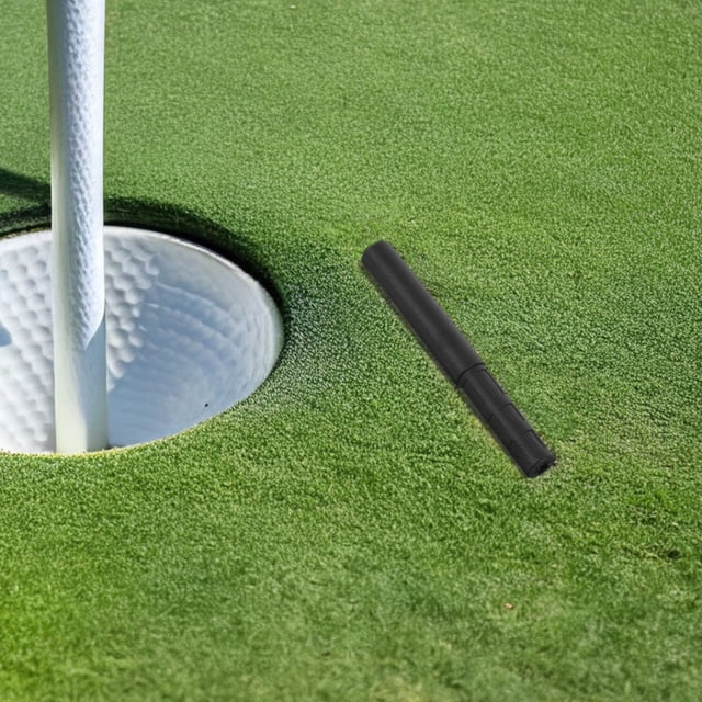 KALLORY 2Pcs Black Carbon Fiber Golf Club Shaft Extensions Rods Easy Install Durable Golf Equipment Accessory
