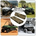 thumbnail image 5 of Uorisanigo Duck Camouflage UTV Front Bench Seat Cover Anti-Slip Mule Seat Cover Cushion for Kawasaki Mule 3010 4x4 Hardwoods Green HD 2004-2008 Replacement UTV Accessories, 5 of 7