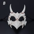 thumbnail image 2 of Japanese Prajna Halloween Mask Clothing Collection Wall Hanging Mask, 2 of 2