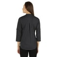 thumbnail image 4 of Inkmeso Stylish Mandarin Collar Top For Women Casual Solid Relaxed-Fit Zipper Front Tunic, 4 of 7