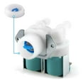 thumbnail image 3 of NATEFEMIN Washer Water Inlet Valve 2-Piece Kit Repair Leaks Fixes Issues For Samsung Kenmore Machines, 3 of 5