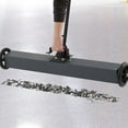 thumbnail image 6 of 36" Heavy Duty Magnetic Sweeper with Wheels, 50 Lbs Capacity Rolling Magnetic Floor Sweeper with Release Handle, 6 of 9