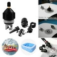 thumbnail image 4 of Pump Air Adapter Kayak Dinghy Inflatable Boat Canoe Black, 4 of 10