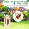 thumbnail image 6 of Butterfly Houses for The Garden, Butterfly Feeders for Outdoors Hanging, Butterfly House and Feeder for Garden Decoration, 6 of 7