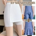 thumbnail image 3 of Double Layer Invisible Under Skirt Shorts Anti-Chafing Z1B0 Safety Crotch, 3 of 9