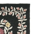 thumbnail image 2 of SAFAVIEH Martha Stewart Folklore Geometric Floral Wool Runner Rug, Silhouette, 2'3" x 8', 2 of 3