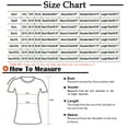 thumbnail image 6 of Lenago Womens Tops Plus Size Short Sleeve Button Solid O-Neck Irregular T-shirt Blouse Tops on Clearance, 6 of 6