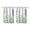 Leaves Of Green-1, variant on Vintage Grey Marble Pattern Tier Kitchen Curtains for Bathroom Living Rod Pocket Window Drapes 28"x36" 2 Panels Window Treatment Tiers