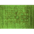 thumbnail image 1 of Ahgly Company Indoor Rectangle Oriental Green Industrial Area Rugs, 5' x 7', 1 of 4