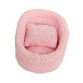 thumbnail image 4 of STARTIST Baby Photo Prop Comfortable Decor Mini Couch for Commemoration Party Newborn pink, 4 of 9