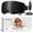 Black, variant on Heated Eye Mask for Dry Eyes, USB Powered Silk Warm Eye Compress & Eye Heating Pad, Washable Dry Eye Mask with 3 Heat & 4 Timer Settings for Blepharitis Stye Migraine Sinus MGD Puffiness（Gray）