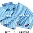 thumbnail image 5 of Golf Shirts for Men Short Sleeve Dry Fit Casual Striped Performance Moisture Wicking Collared Mens Polo Shirts, 5 of 6