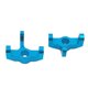 thumbnail image 4 of 1 par de telemando modelo de vehículo taza de dirección para 1/24019 144001 camiones coche DIY piezas de actualización Azul Hugo Copas de nudillos de dirección delantera RC, 4 of 7
